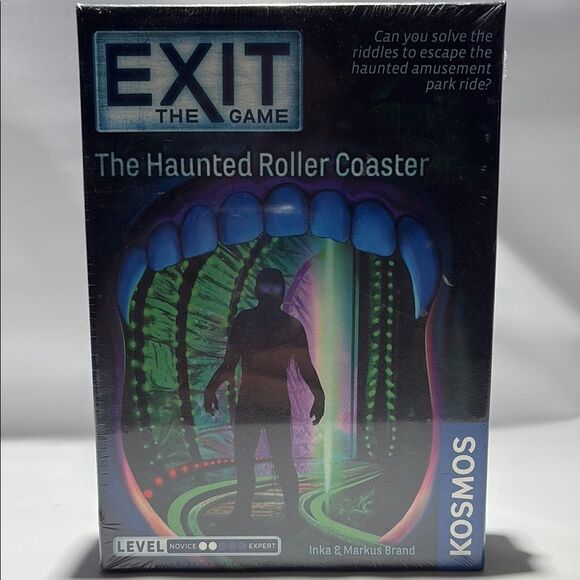EXIT: The Haunted Roller Coaster Game - Black and Green - Picture 2 of 10